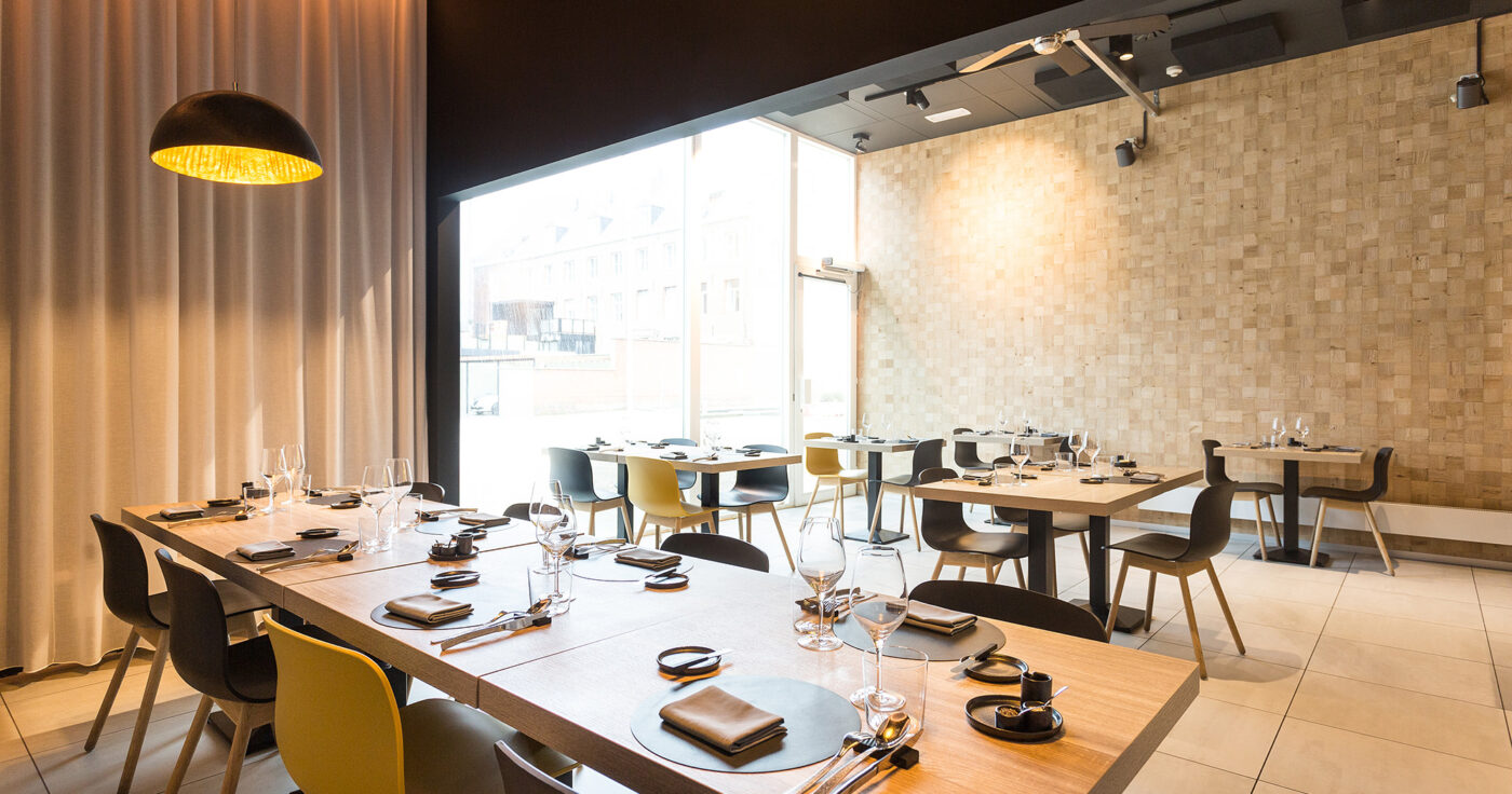 Horeca-inrichting ZAPPAZ, Leuven - Ontwerp Restaurant - Froyen & Zeitler