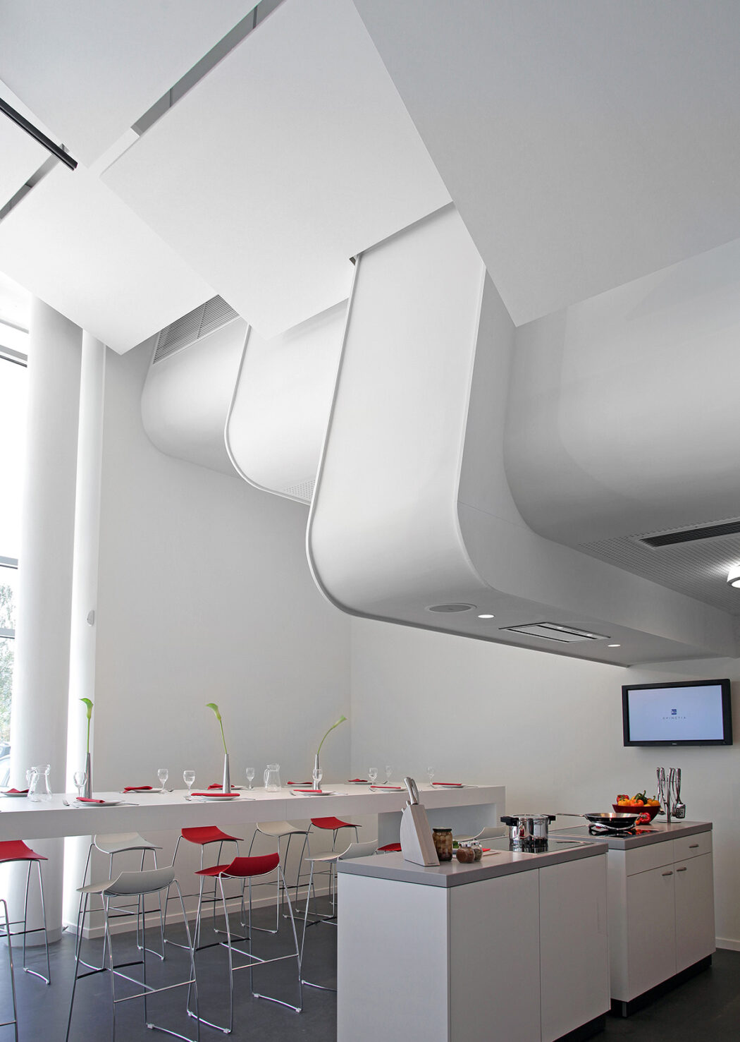 Winkelinrichting Electrolux Experience Center, Evere Brussel - Interieurontwerp Froyen&Zeitler